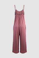 The Fashion Project - Strap Jumpsuit Relaxed Fit - Dusty Rose