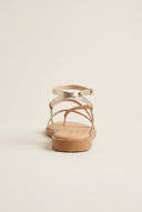TFP - Strappy Sandals Ankle Strap - Light Gold