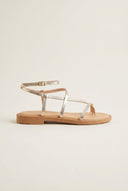 TFP - Strappy Sandals Ankle Strap - Light Gold