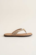 RAGAZZA - Suede Leather Sandals - Beige Suede