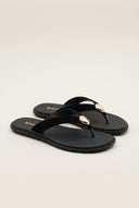 RAGAZZA - Suede Leather Sandals - Black Suede