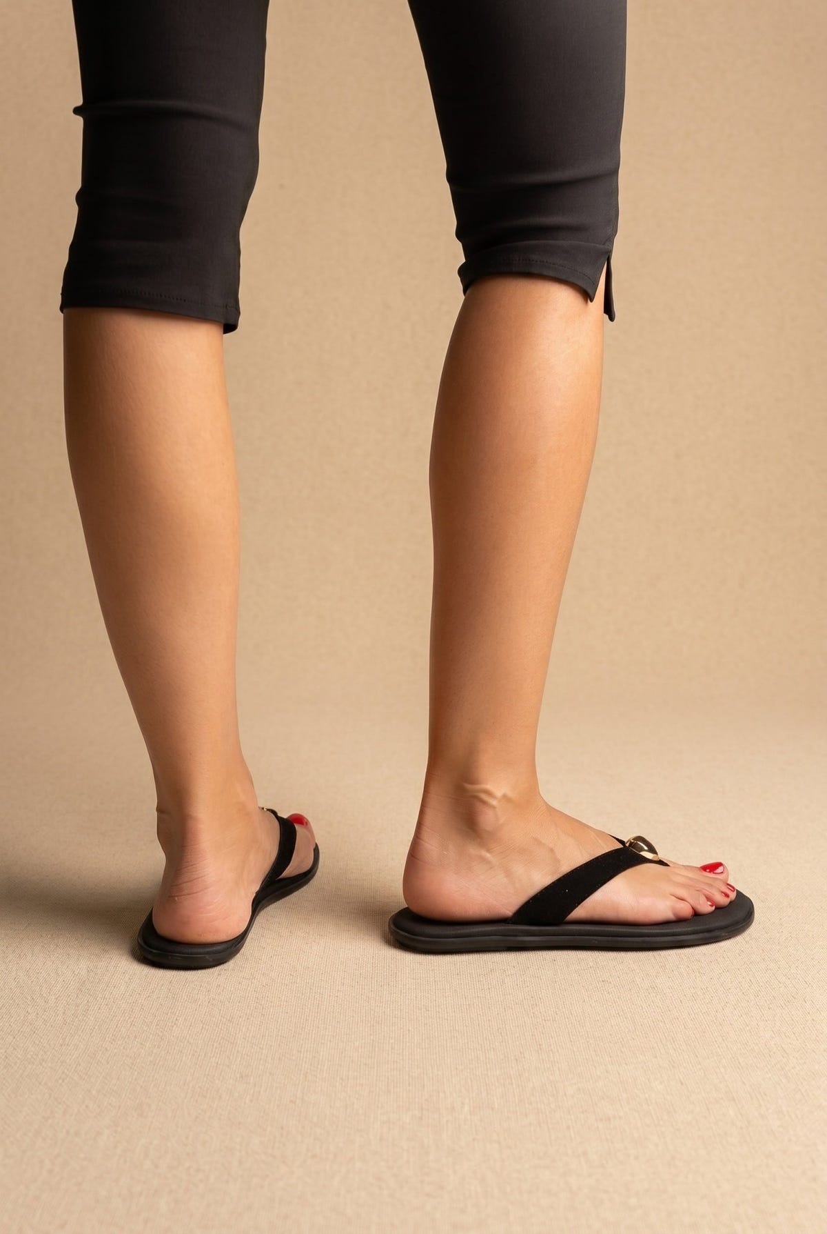 RAGAZZA - Suede Leather Sandals - Black Suede