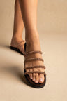 Brown Suede