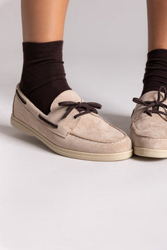 Beige Suede