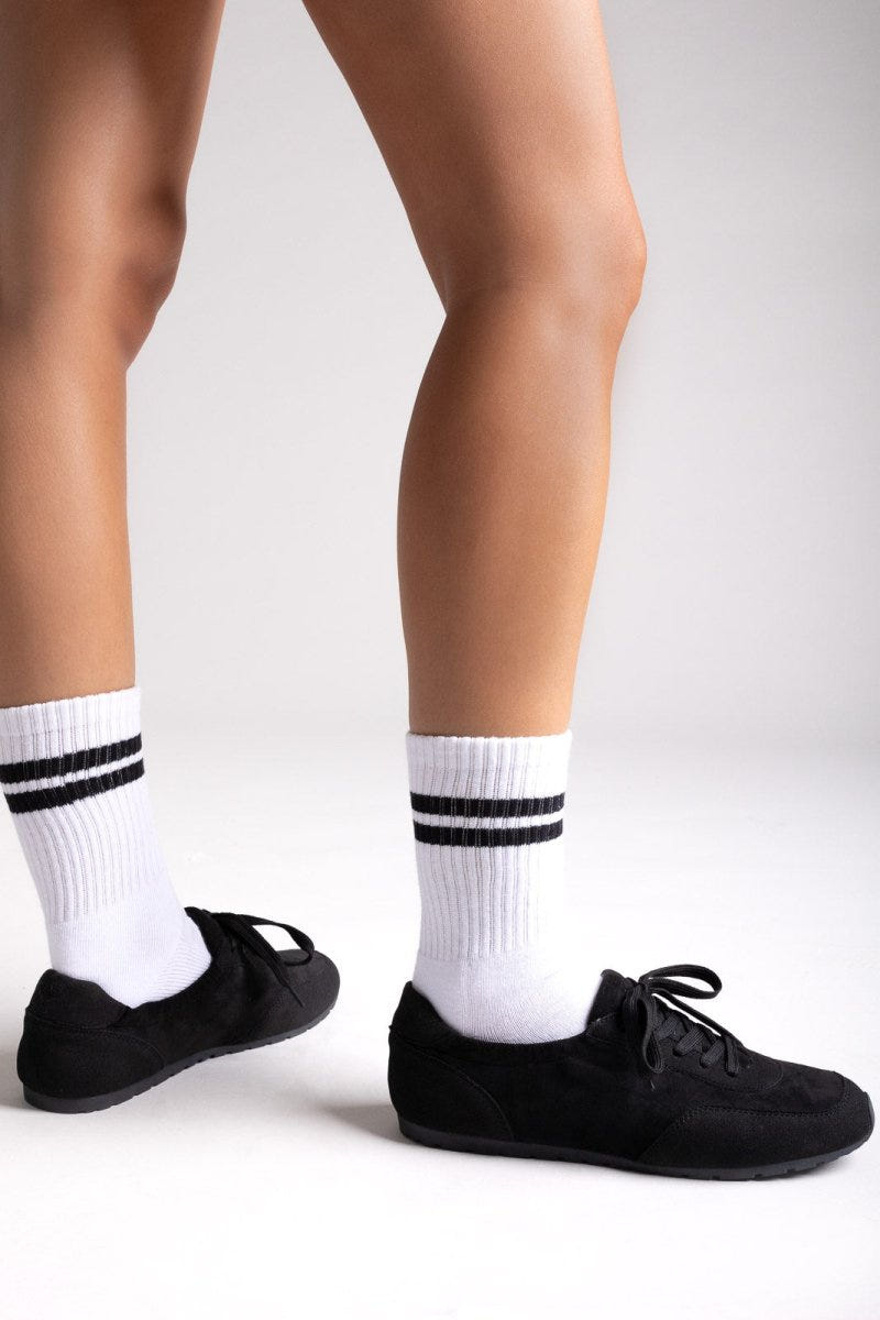 Suede Low - Top Sneakers - Black Suede - thefashionproject.gr - Ideal shoes