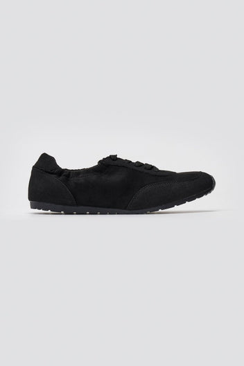 Suede Low - Top Sneakers - Black Suede - thefashionproject.gr - Ideal shoes