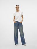 T-shirt με καρδιά Vero Moda 10322077