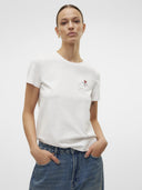 T-shirt με καρδιά Vero Moda 10322077