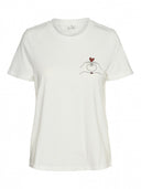 T-shirt με καρδιά Vero Moda 10322077