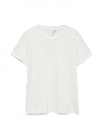 T-shirt με στάμπα στην πλάτη Vero Moda - Λευκό/Κόκκινο - thefashionproject.gr - VERO MODA