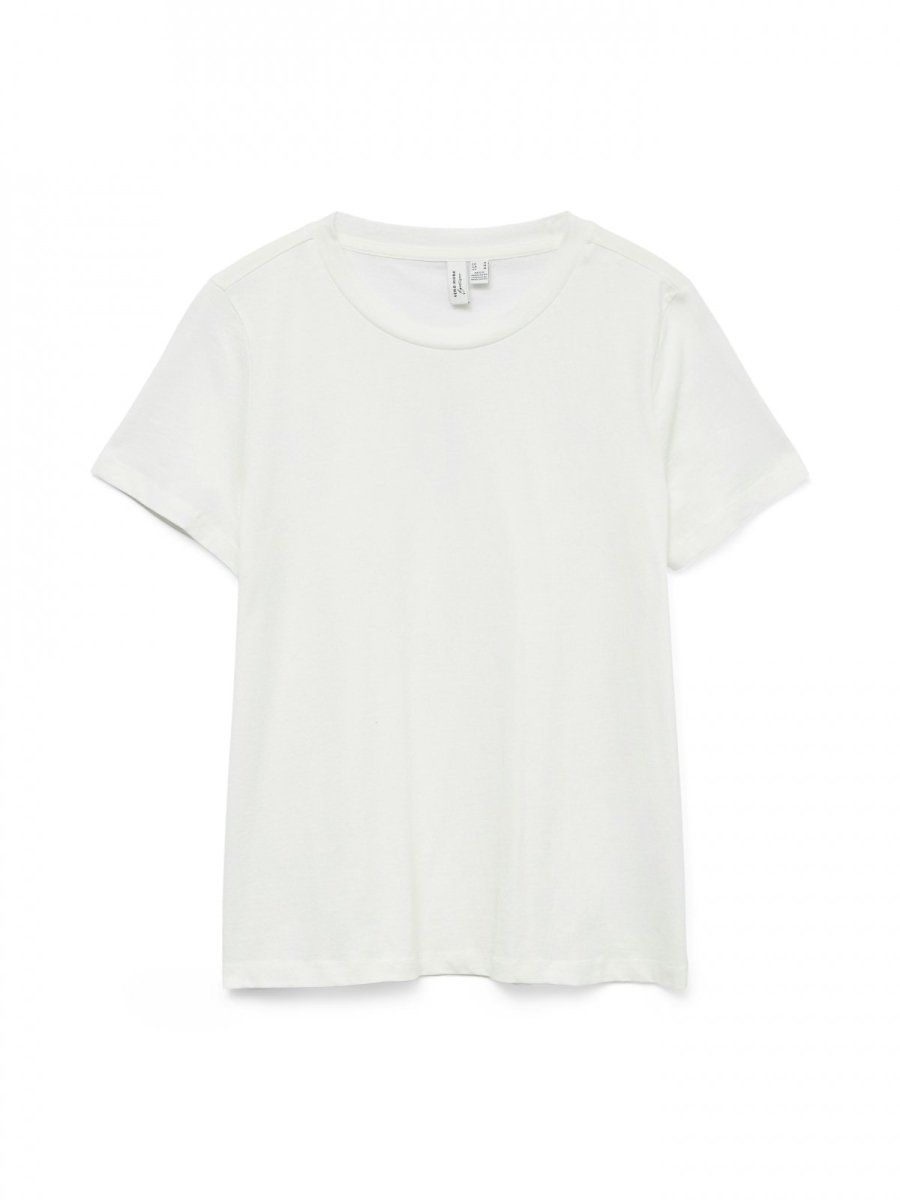 T-shirt με στάμπα στην πλάτη Vero Moda - Λευκό/Μαύρο - thefashionproject.gr - VERO MODA