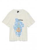 T-shirt με στάμπα Vero Moda 10329464 - Λευκό - thefashionproject.gr - VERO MODA