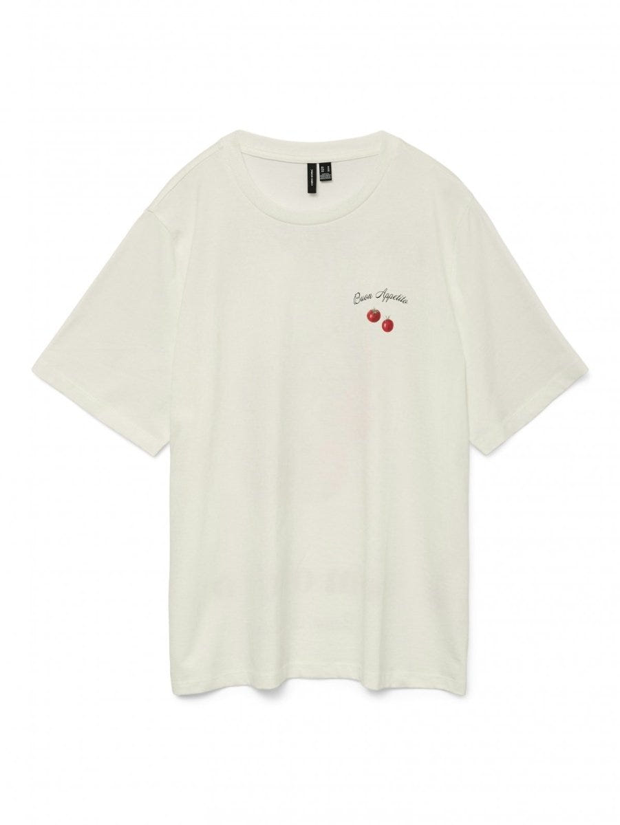 T-shirt με στάμπα Vero Moda 10329799 - Λευκό - thefashionproject.gr - VERO MODA