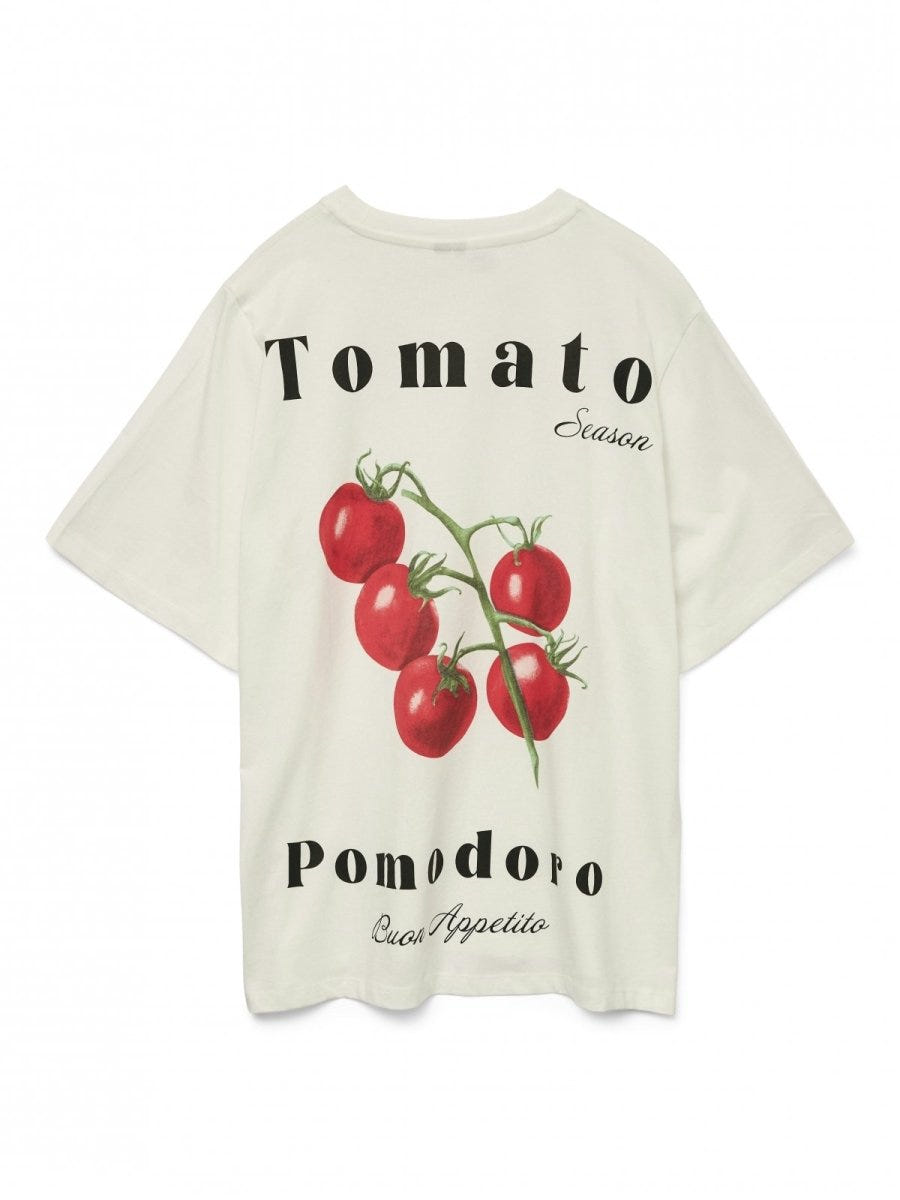 T-shirt με στάμπα Vero Moda 10329799 - Λευκό - thefashionproject.gr - VERO MODA