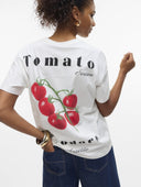 T-shirt με στάμπα Vero Moda 10329799 - Λευκό - thefashionproject.gr - VERO MODA