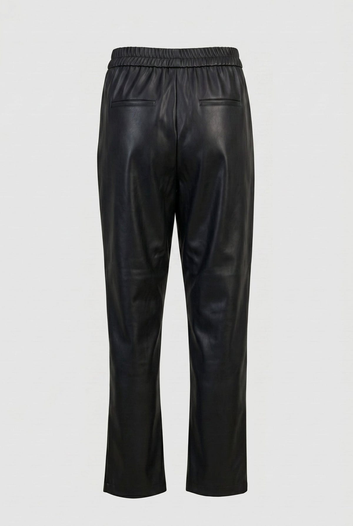 ONLY - Tapered Pants Elastic Waist - Black
