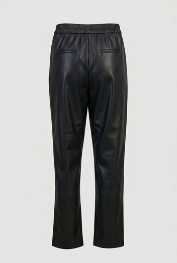 ONLY - Tapered Pants Elastic Waist - Black