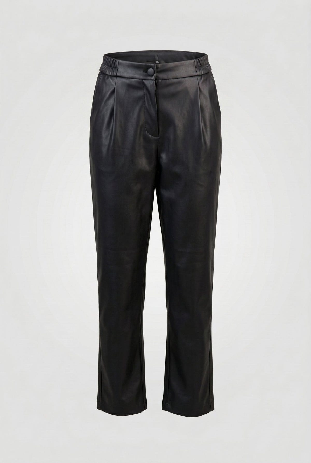 ONLY - Tapered Pants Elastic Waist - Black