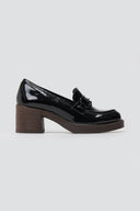 TFP Patent Leather Loafers - Black Patent - thefashionproject.gr - TFP