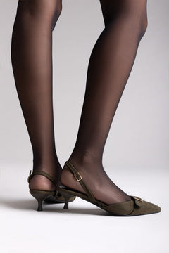 Olive Suede