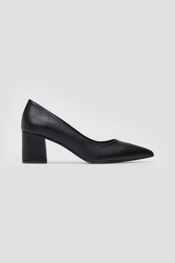 TFP Pointed Toe Pumps - Black Matte - thefashionproject.gr - TFP