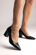 TFP Pointed Toe Pumps - Black Matte - thefashionproject.gr - TFP
