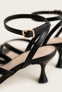 TFP - Thong Sandals Ankle Strap - Black Matte