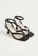 TFP - Thong Sandals Ankle Strap - Black Matte