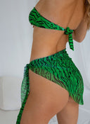 Three pieces bikini με print - Πράσινο - thefashionproject.gr - The Fashion Project