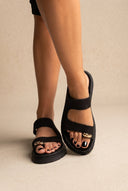 TFP - Toe Ring Sandals - Black