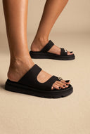TFP - Toe Ring Sandals - Black