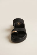TFP - Toe Ring Sandals - Black