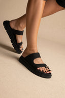 TFP - Toe Ring Sandals - Black
