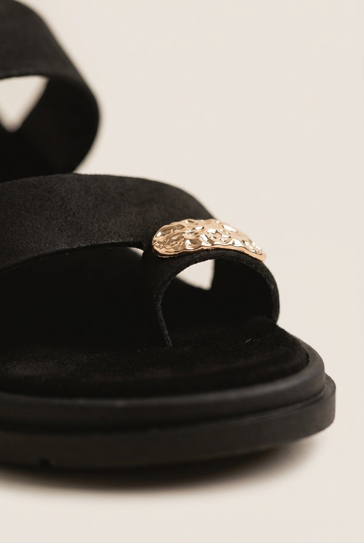 TFP - Toe Ring Sandals - Black
