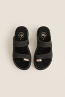TFP - Toe Ring Sandals - Black