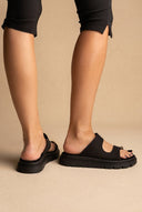 TFP - Toe Ring Sandals - Black
