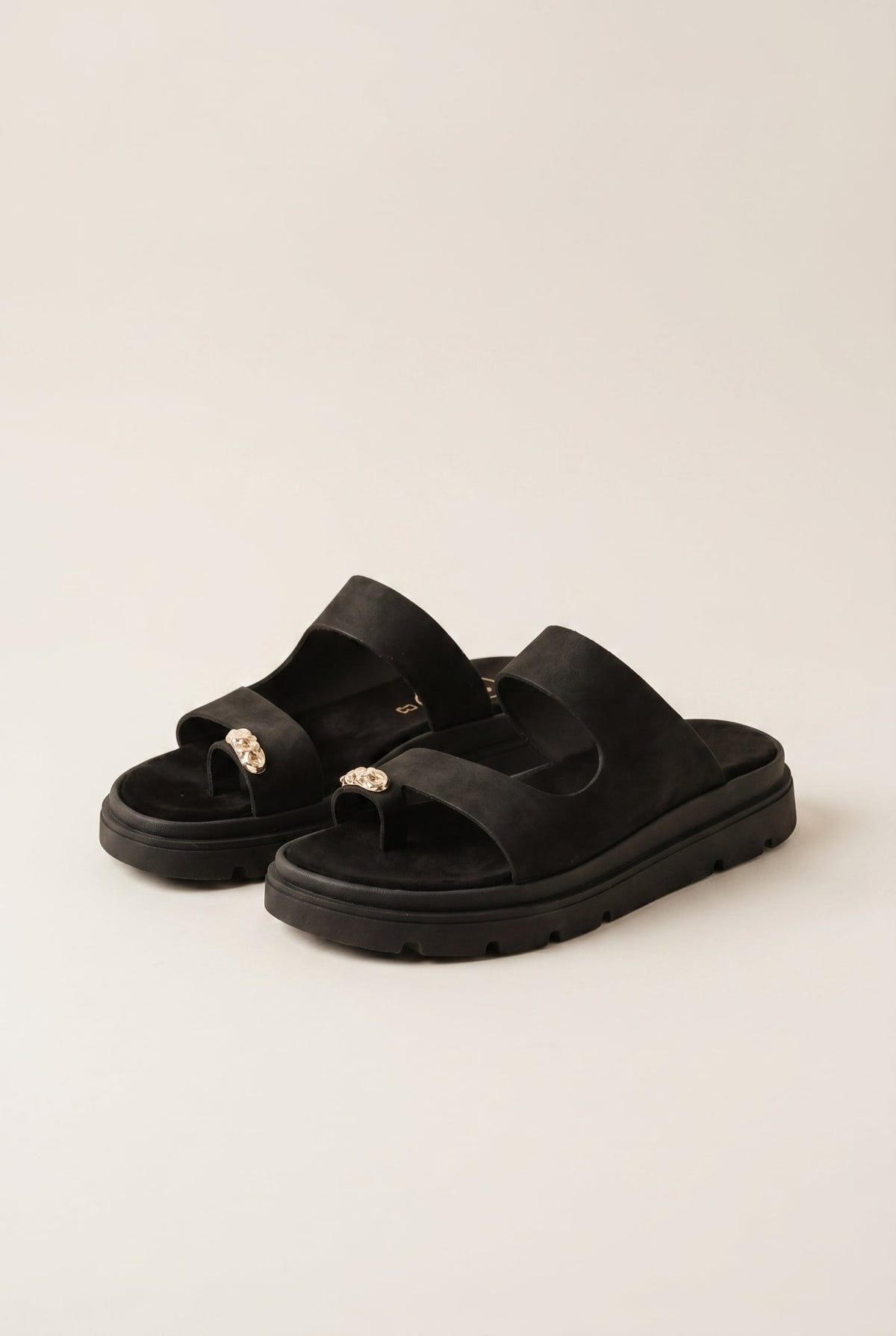 TFP - Toe Ring Sandals - Black