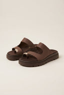 TFP - Toe Ring Sandals - Brown