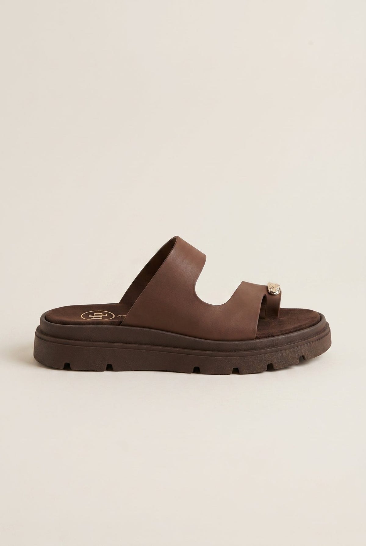 TFP - Toe Ring Sandals - Brown