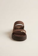 TFP - Toe Ring Sandals - Brown