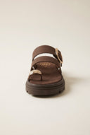 TFP - Toe Ring Sandals Buckle Strap - Brown