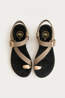 TFP - Toe Ring Sandals Buckle Strap - Khaki