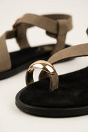 TFP - Toe Ring Sandals Buckle Strap - Khaki