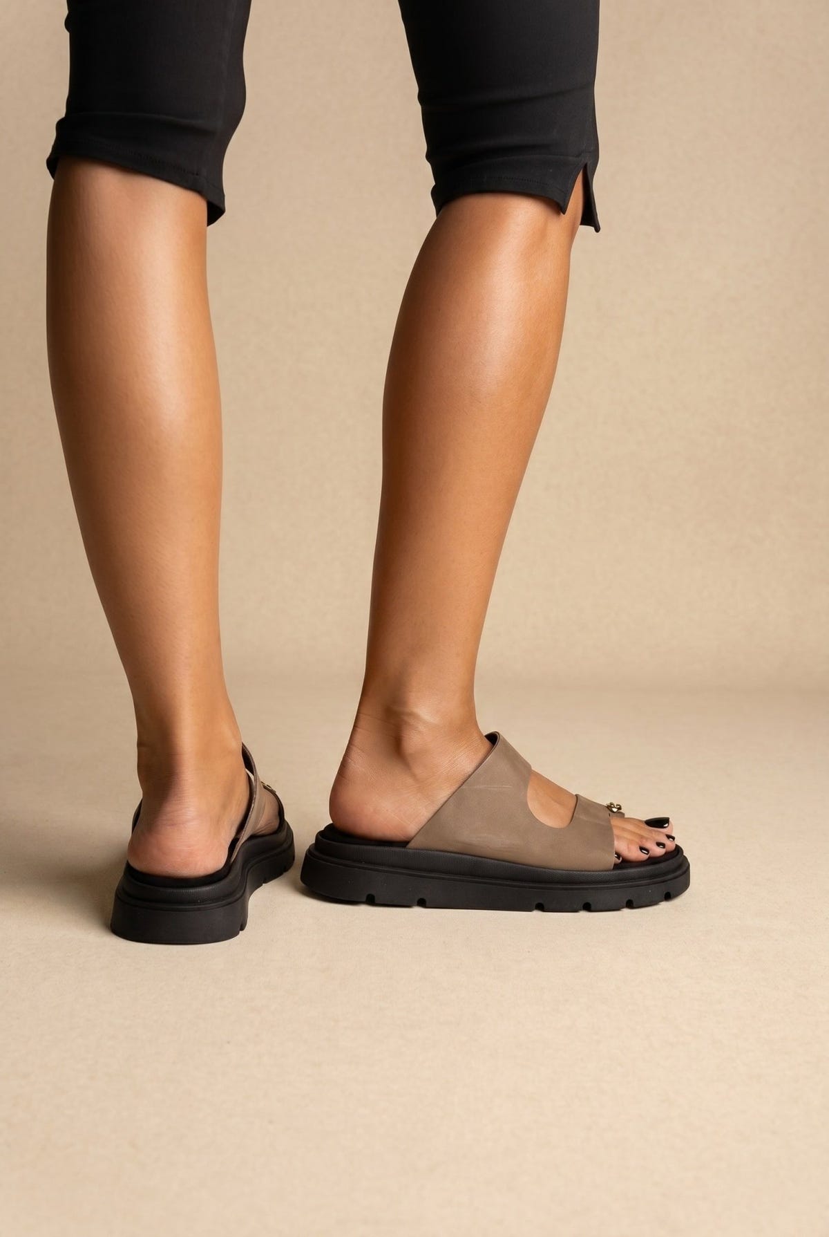 TFP - Toe Ring Sandals - Khaki