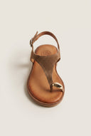 TFP - Toe Ring Sandals - Taupe Suede