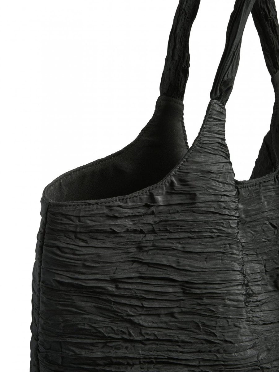 Τσάντα shopper υφασμάτινη Pieces 17158750 - Μαύρο - thefashionproject.gr - PIECES