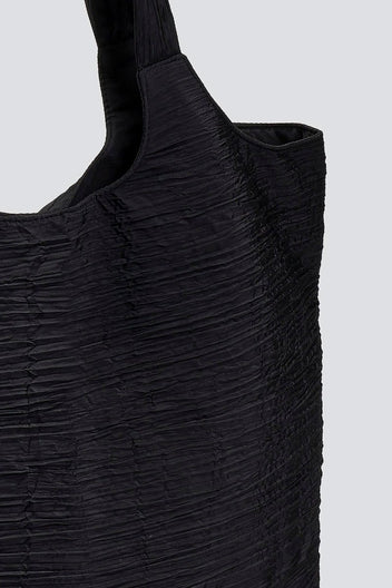 Τσάντα shopper υφασμάτινη Pieces 17158750 - Μαύρο - thefashionproject.gr - PIECES