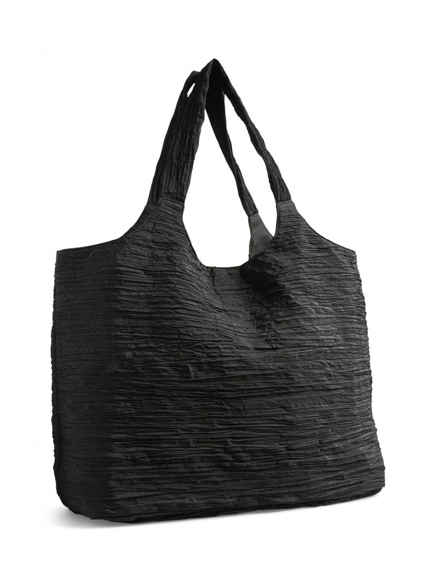 Τσάντα shopper υφασμάτινη Pieces 17158750 - Μαύρο - thefashionproject.gr - PIECES