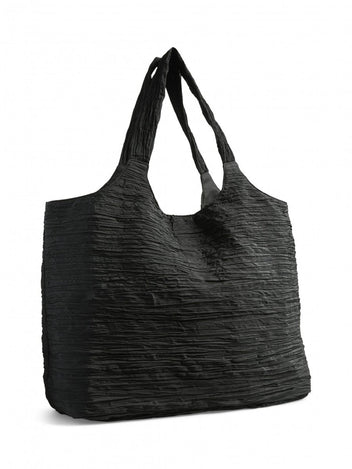 Τσάντα shopper υφασμάτινη Pieces 17158750 - Μαύρο - thefashionproject.gr - PIECES