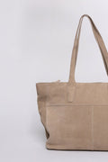 Τσάντα ώμου καστόρινη Vero Moda 10331144 - Μπεζ - thefashionproject.gr - VERO MODA